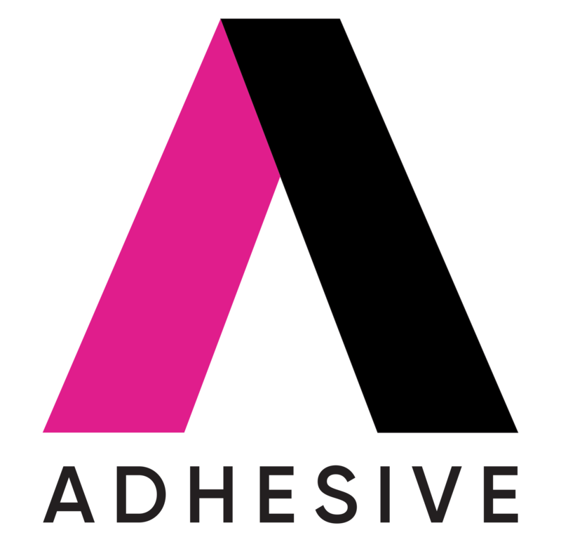 Adhesive logo